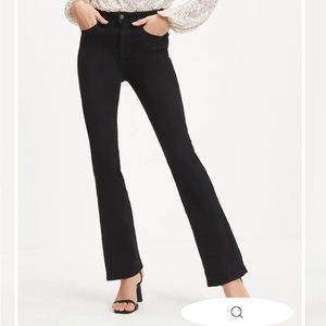 NWT Vici Eliza High Rise Stretch Bootcut split hem black jeans
